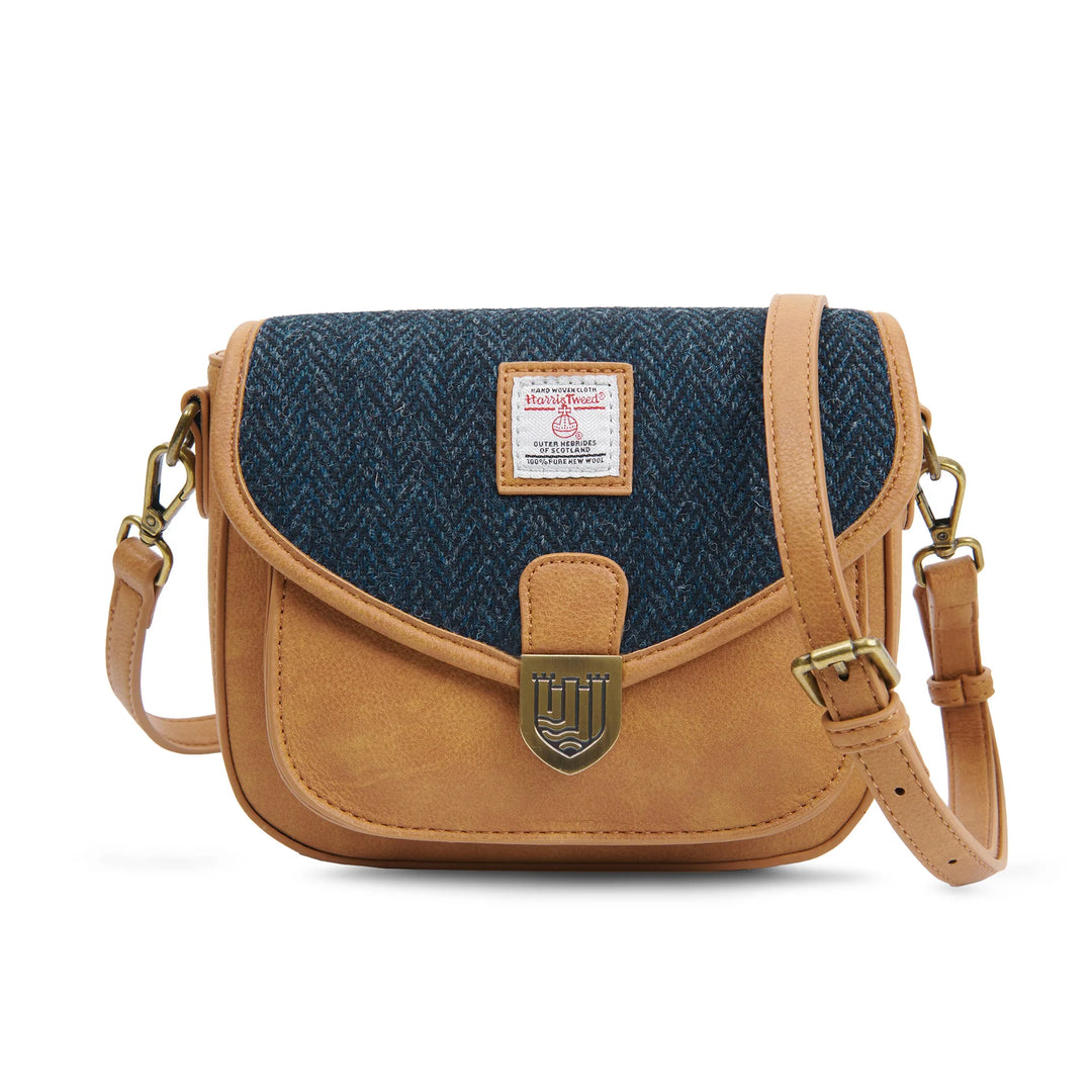 Mini Navy Saddle Bag