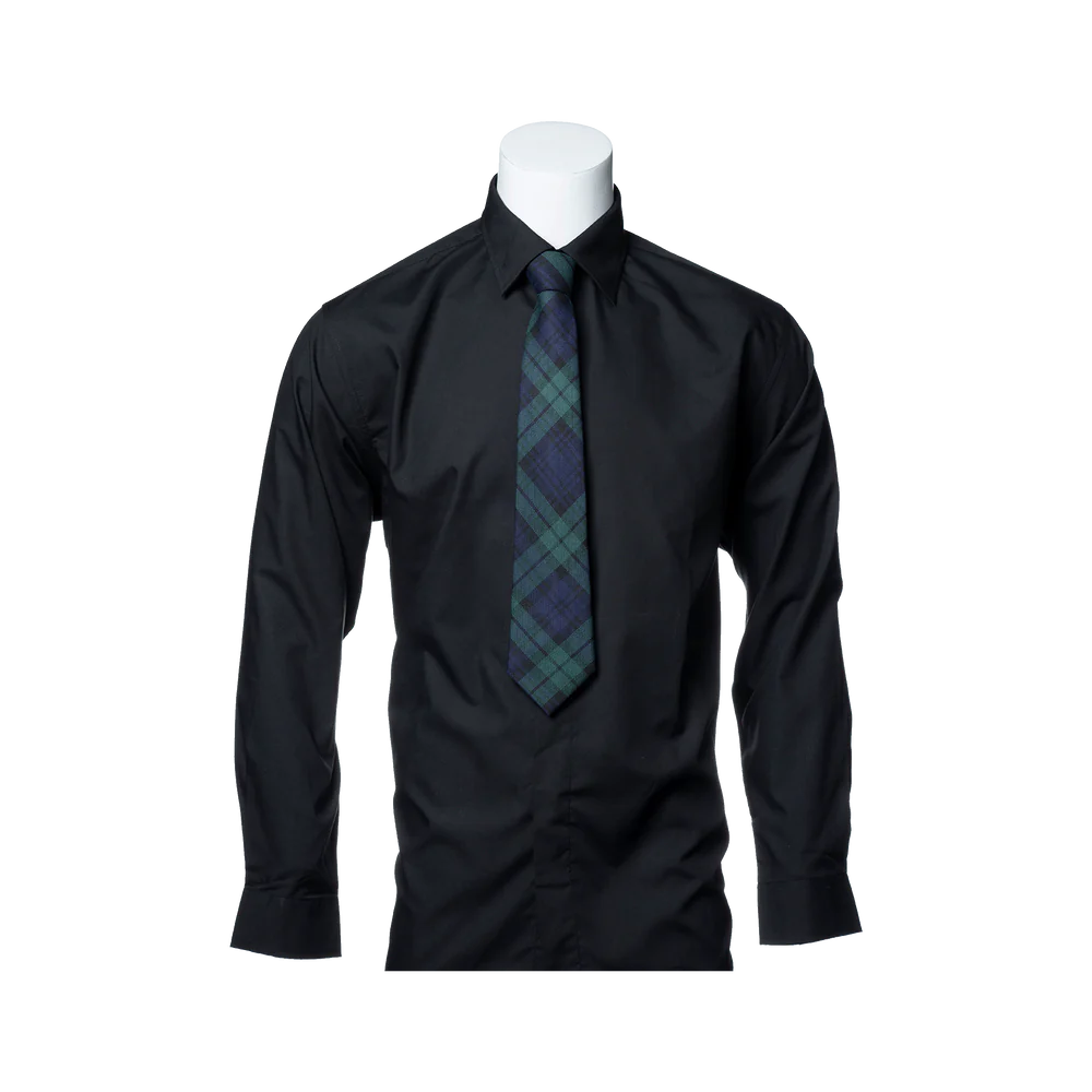 Mens Black Watch Tartan Tie