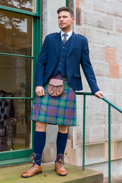 Navy crail kilt outfit - MODERN CRAIL COLLECTION