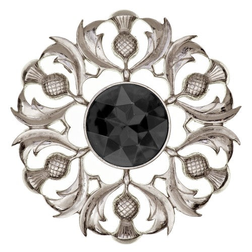 Scottish Thistle Plaid Brooch 234
