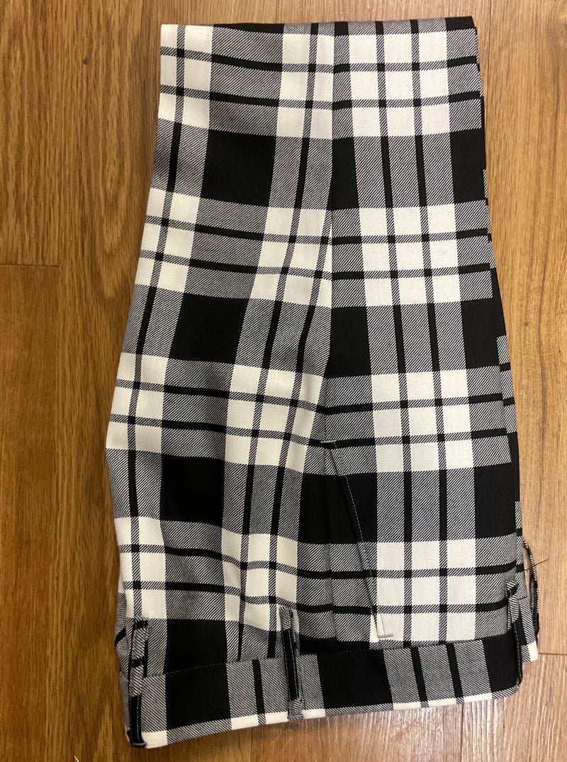 New tartan trousers - Modern MacFarlane Black and white tartan 34 waist
