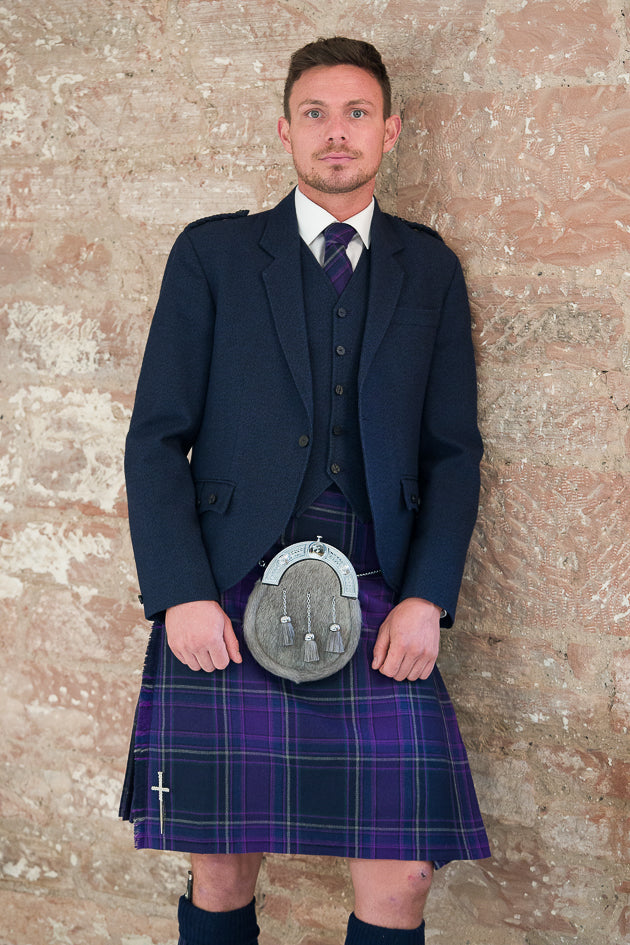 Navy crail kilt outfit - MODERN CRAIL COLLECTION
