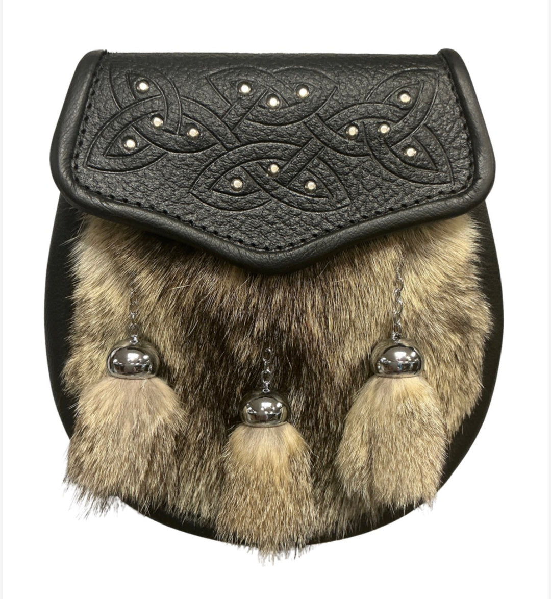 CBFS Black Grey Fox Semi Dress Sporran