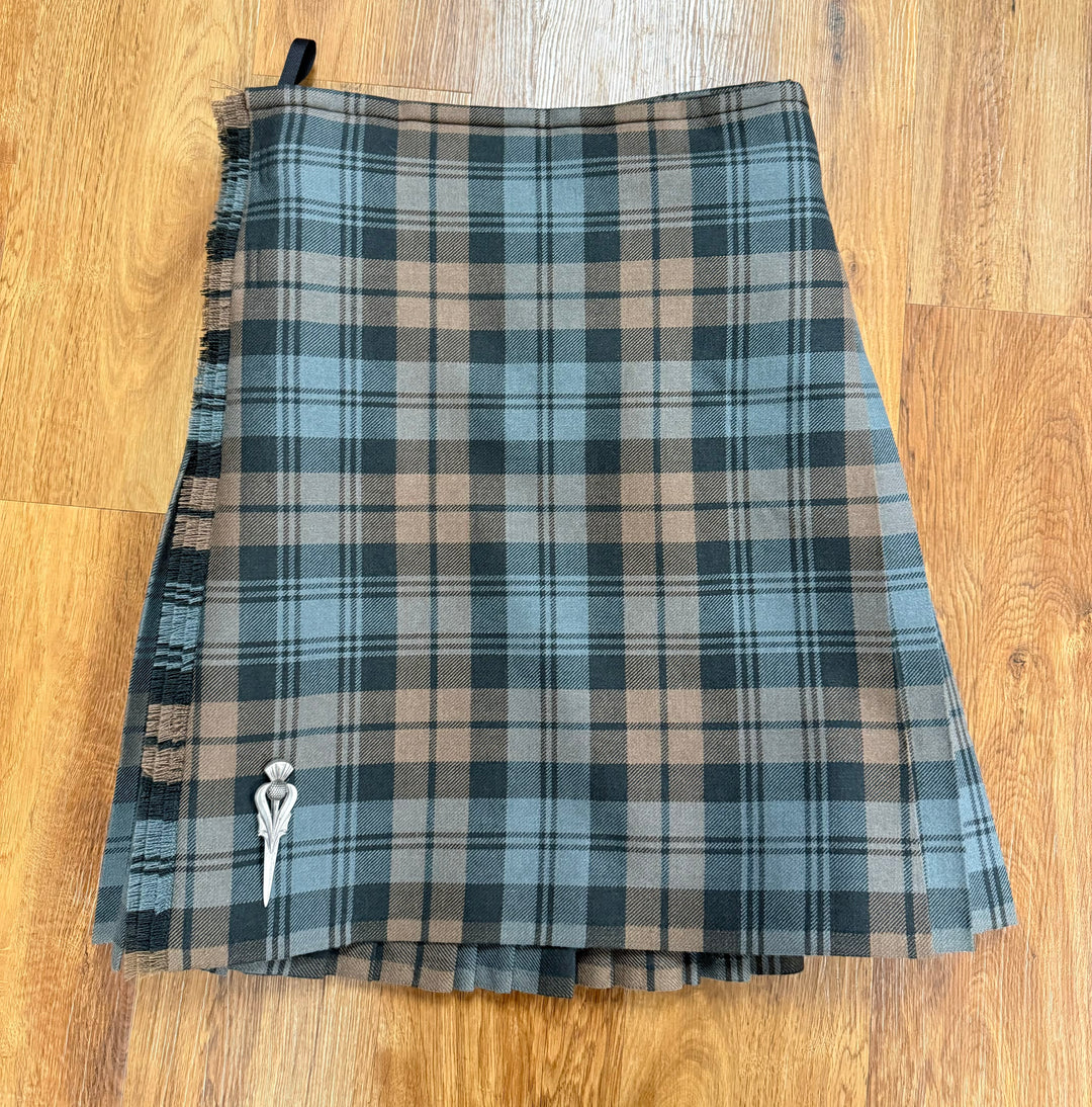 8 Yard Weathered Blackwatch Kilt 35.5 x 24.5