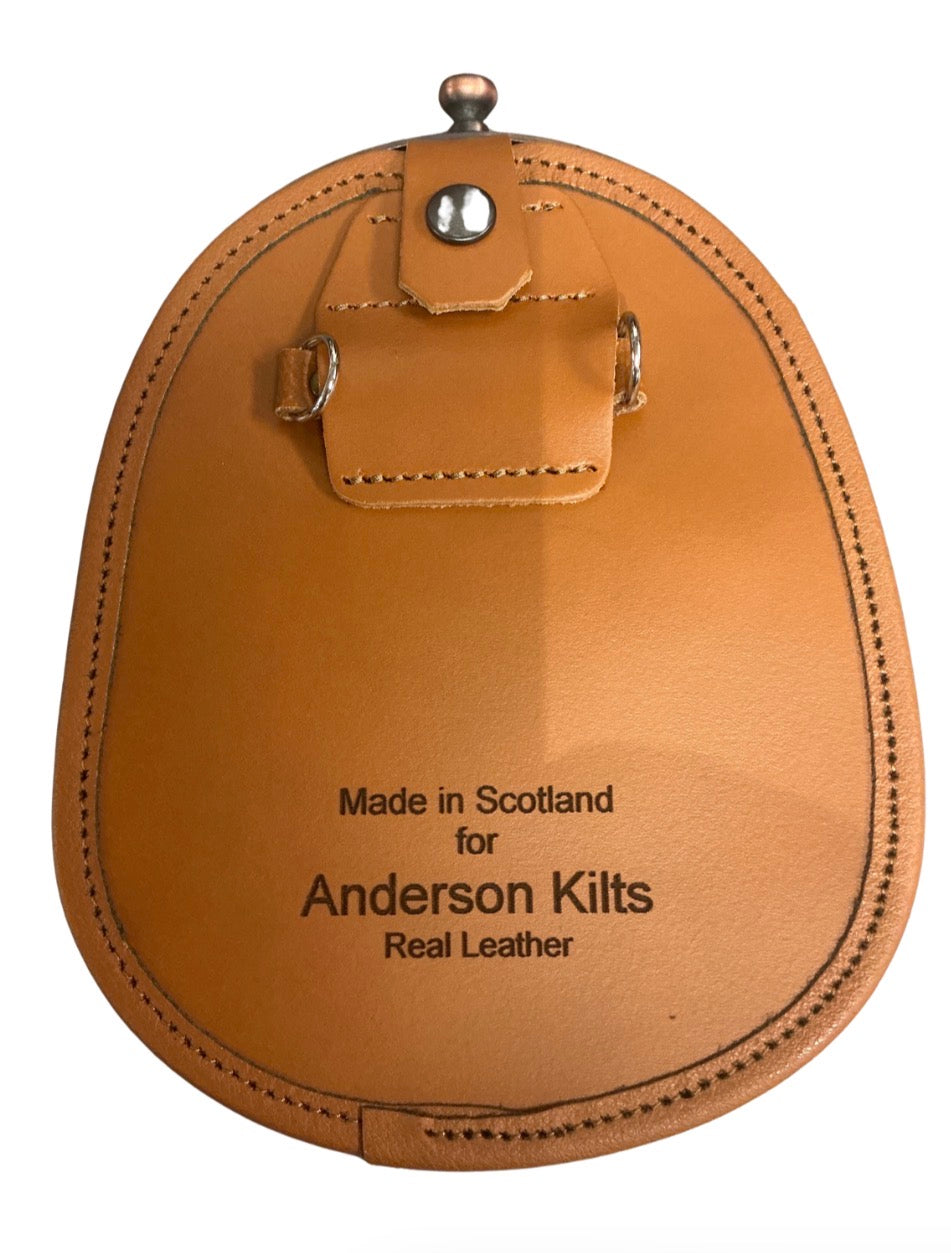 Brown Brogue Semi Dress Sporran