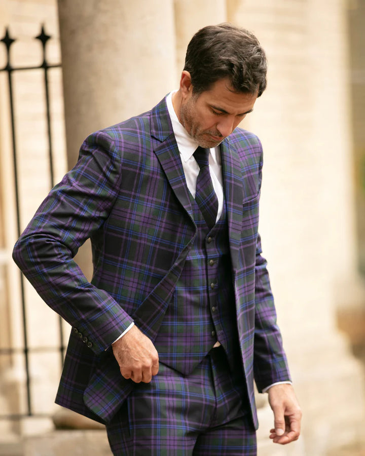 Spirit of Scotland Tartan Blazer