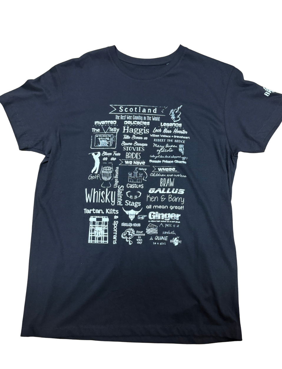 Scottish Famous Things T-shirt