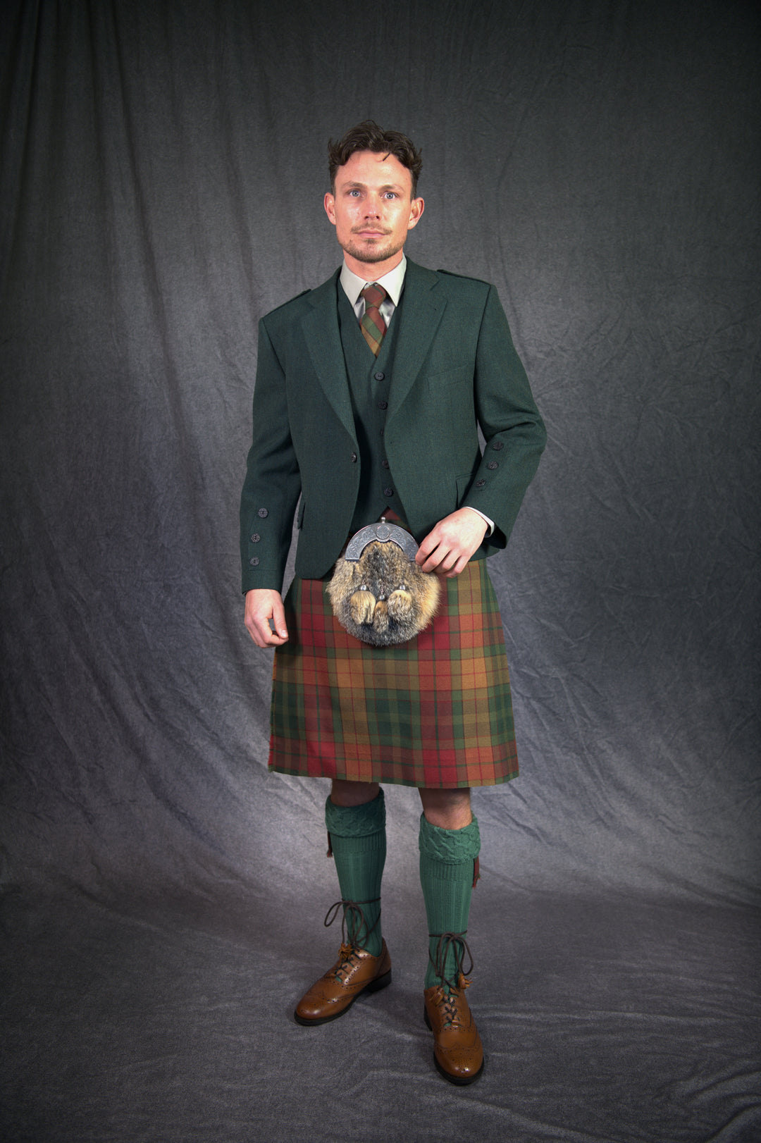 Evergreen Tweed Kilt Outfit - Standard Collection