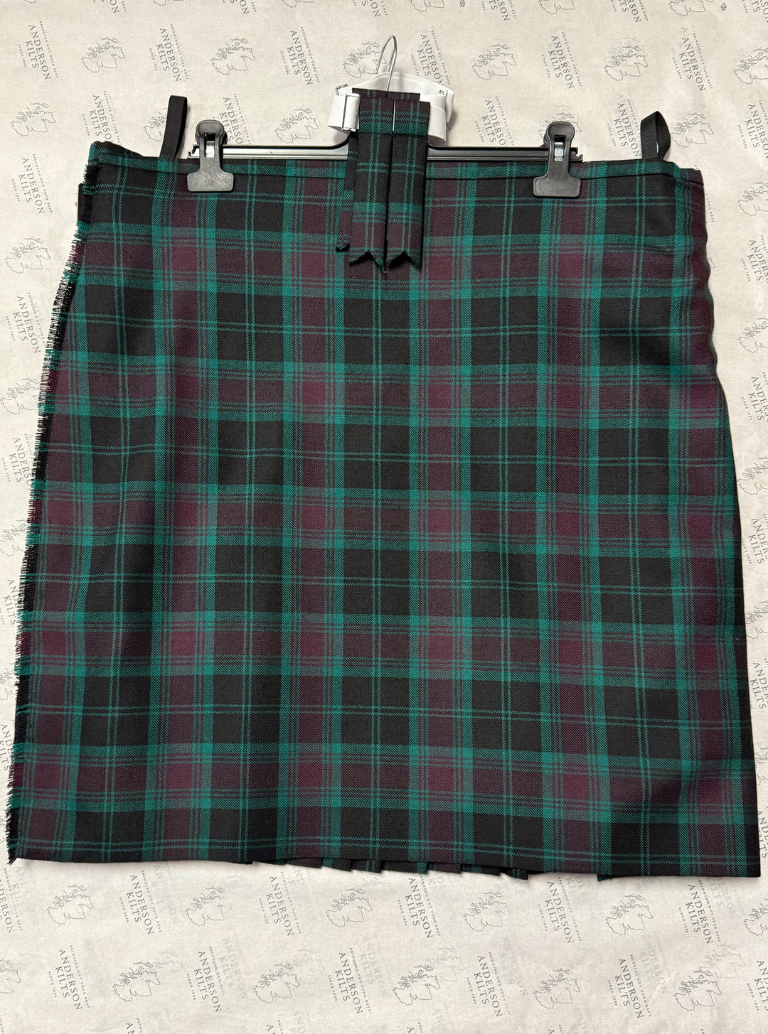 County Carlow 6 Yard Kilt - 46-50 waist x 24.5 Long