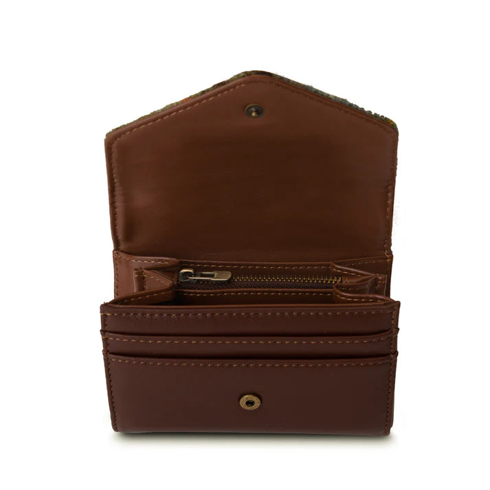 Small Clasp Chestnut Purse