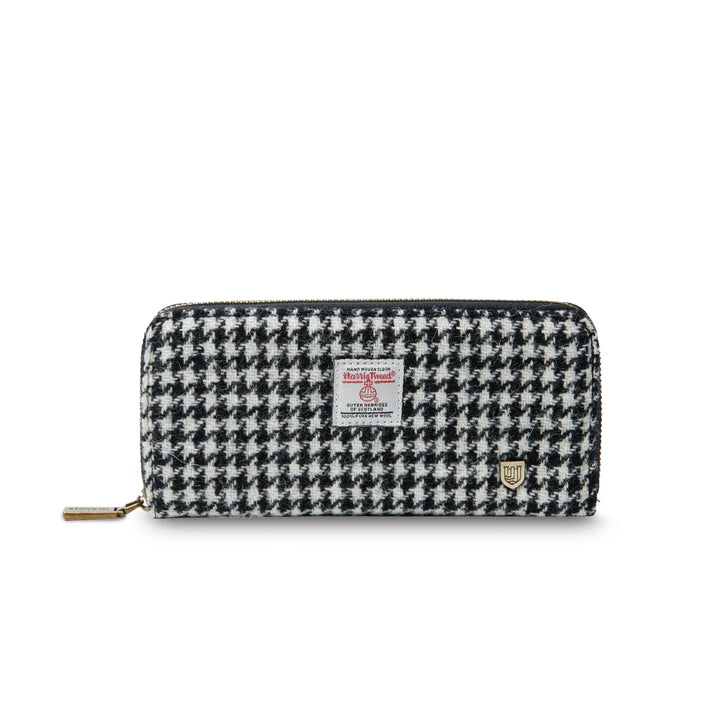 Long Zip Dogtooth Purse