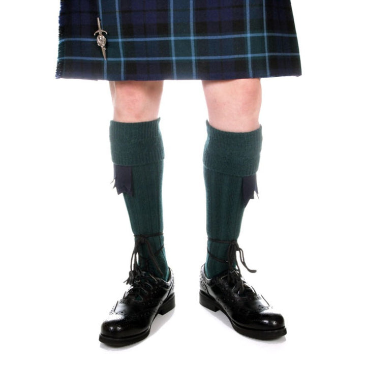 Kilt Socks - Bottle Green