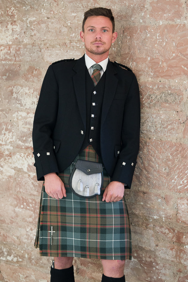 Weathered MacRae tartan - men and boys kilts and mens tartan trews to hire