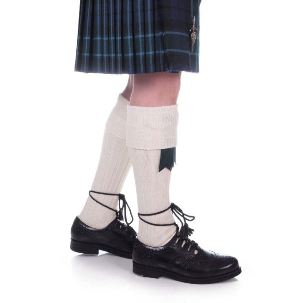 Kilt Socks - Cream