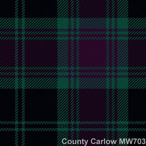 Irish County Tartan Ties