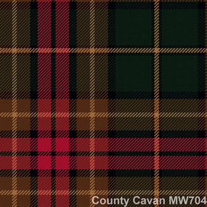 Irish County Tartan Ties