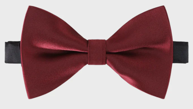Wine Red Bow Tie