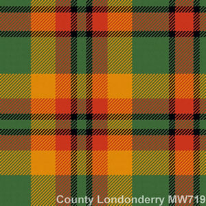Irish County Tartan Ties
