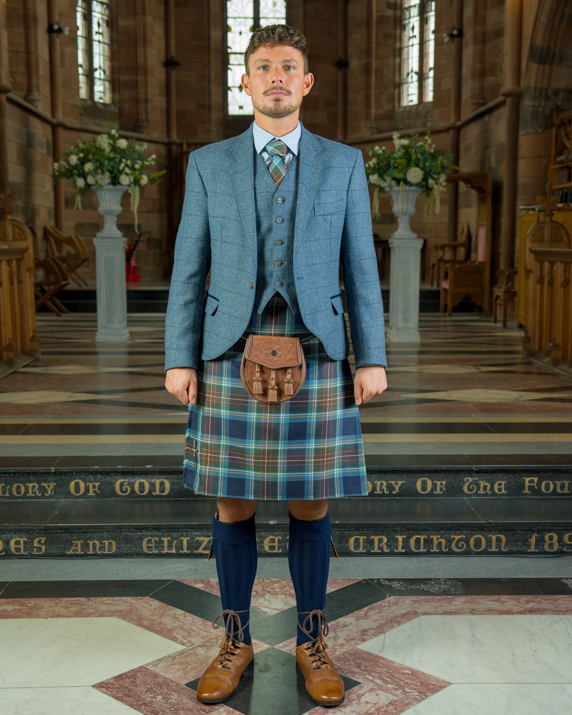 Lovat blue kilt jacket best sale