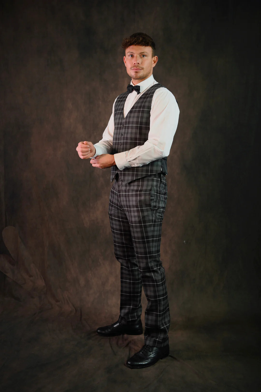 Tartan Trouser & Waistcoat Set