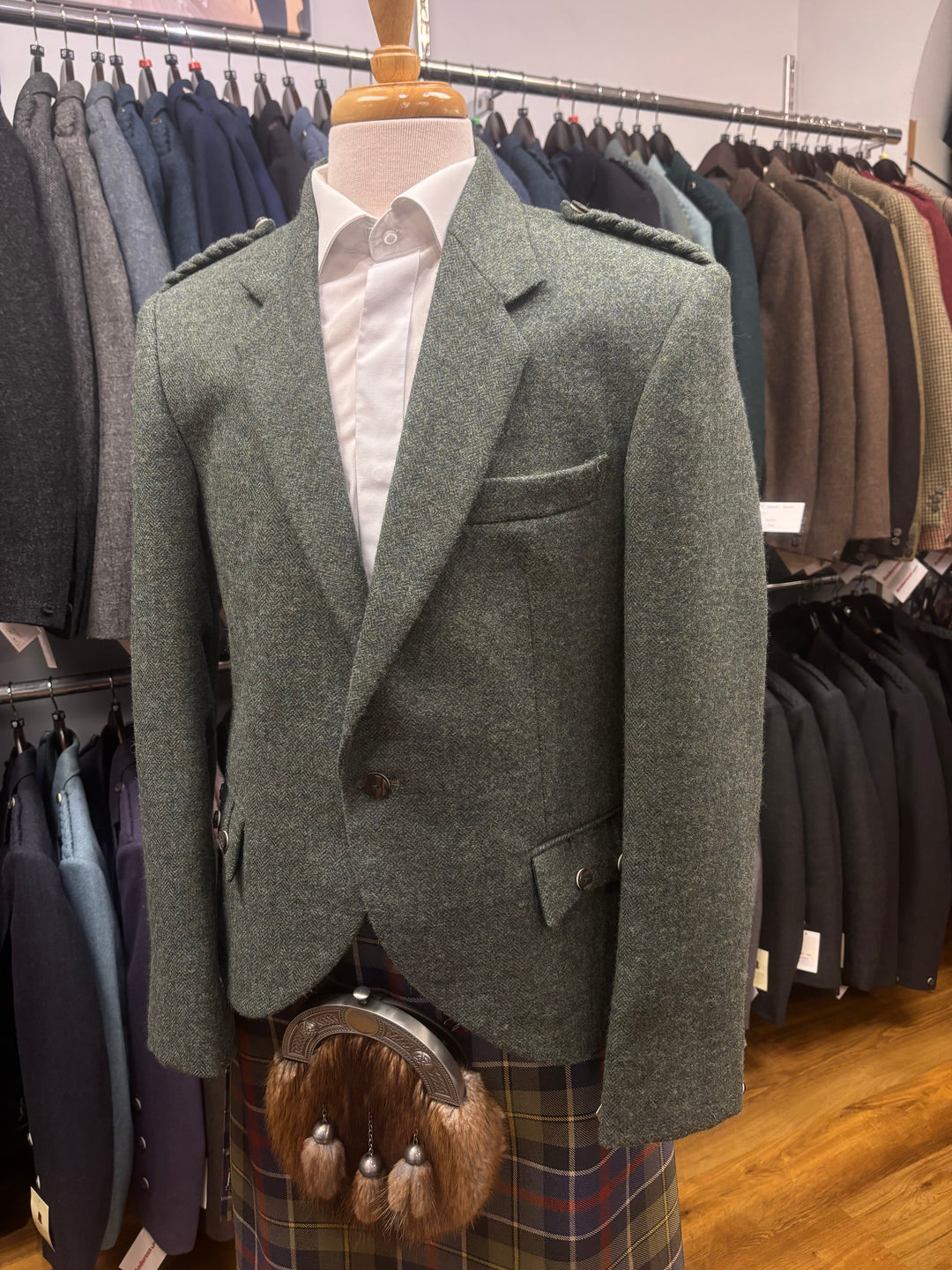 Green Tweed CHE 084 Crail Jacket only