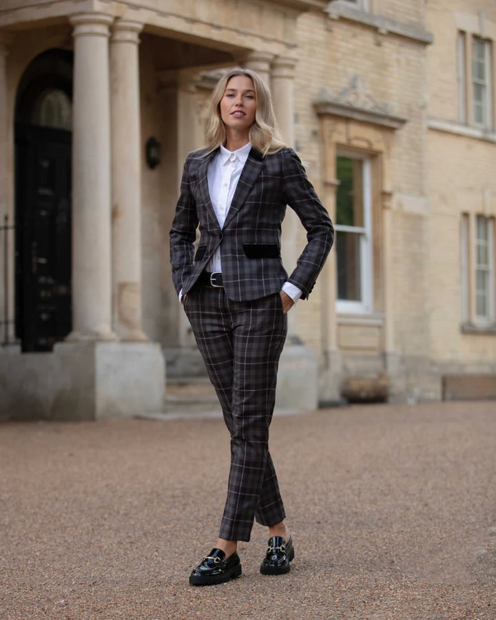 Ladies Tartan Trousers