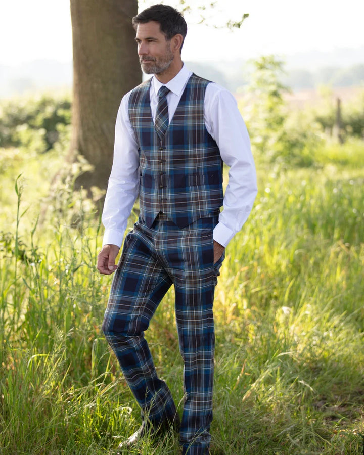 Tartan Trouser & Waistcoat Set