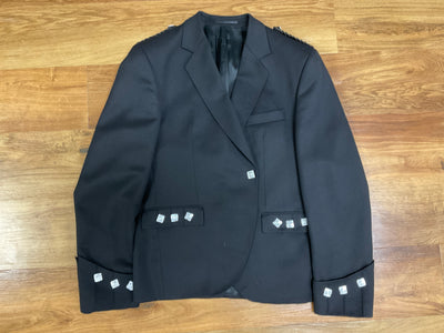 Black crail jacket 44 Long