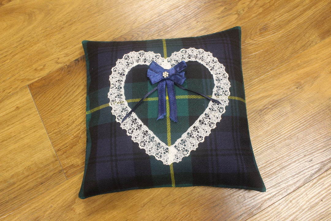 Tartan Ring Cushion