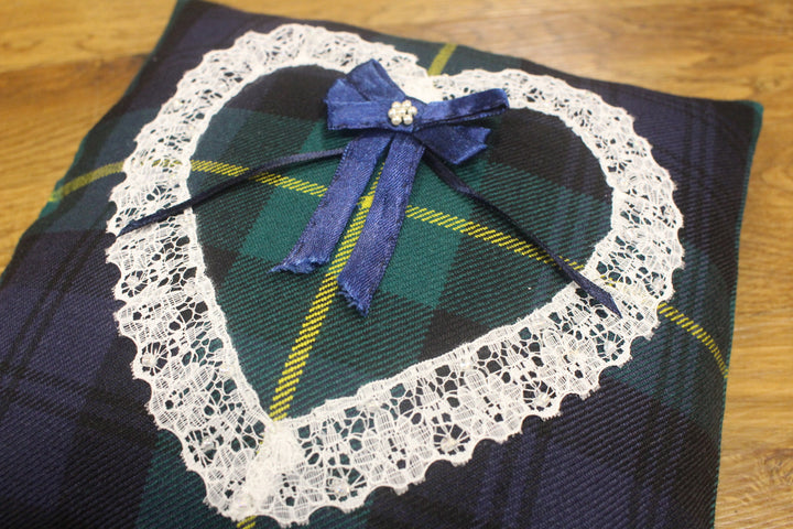 Tartan Ring Cushion