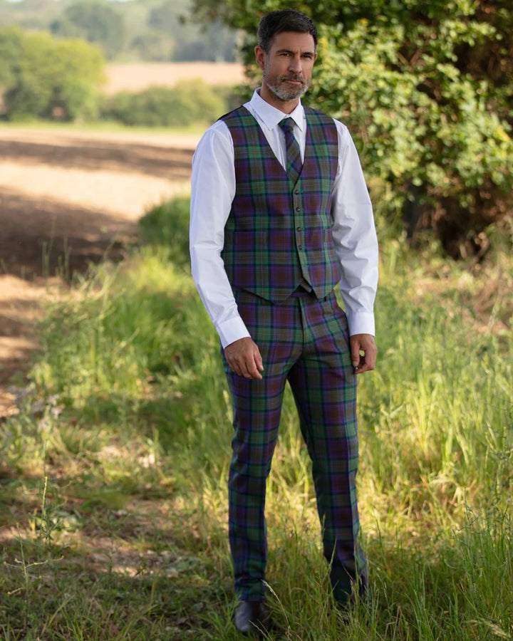 Tartan Trouser & Waistcoat Set