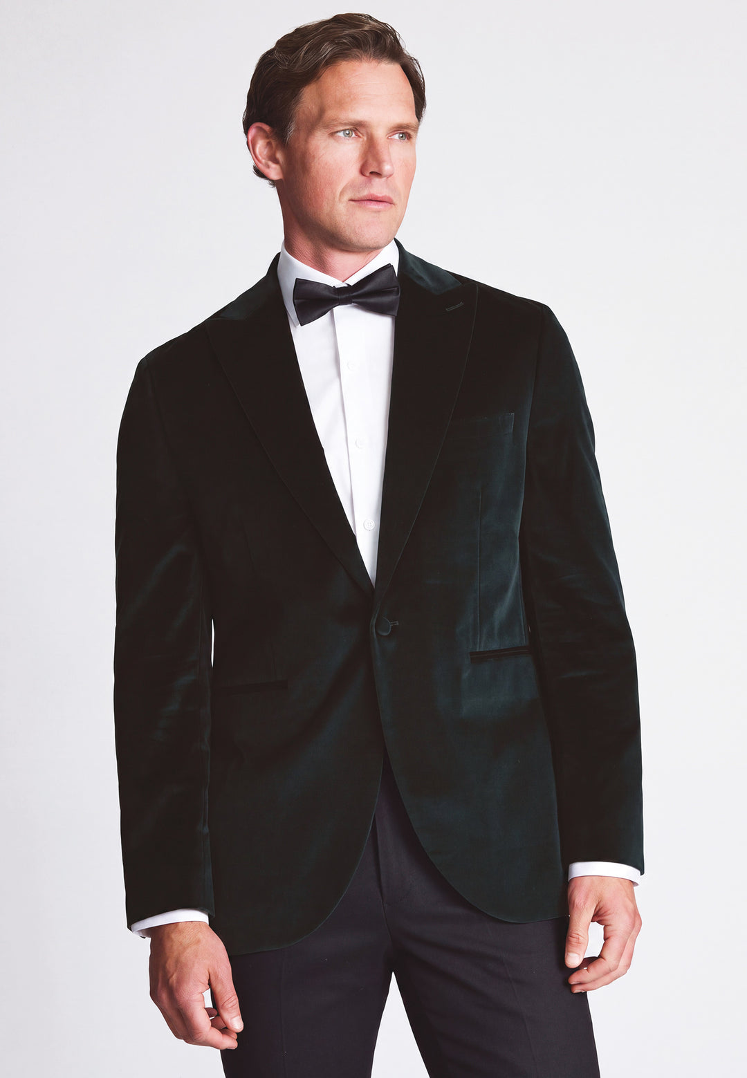 Velvet Dinner Jacket - Green