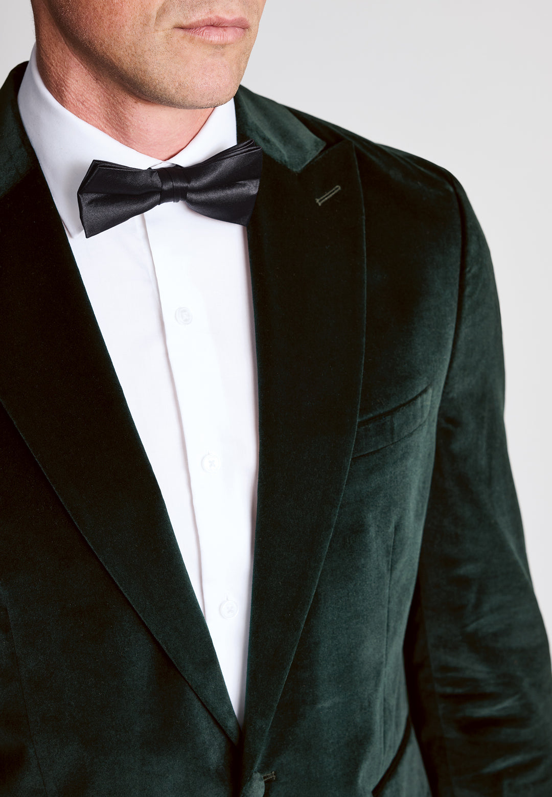 Velvet Dinner Jacket - Green
