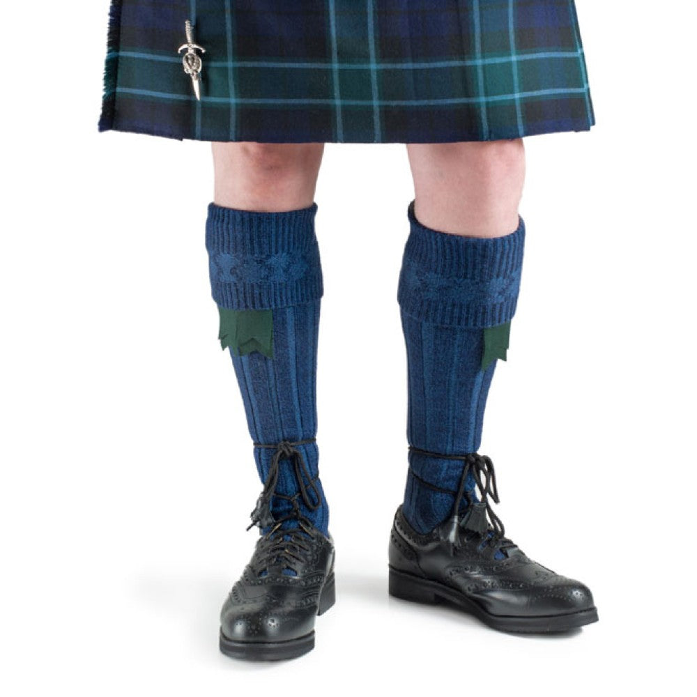 Kilt Socks - Lomand Blue