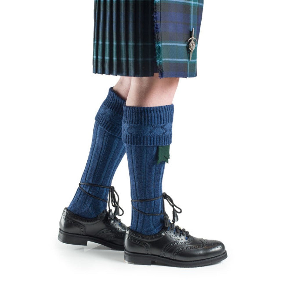 Kilt Socks - Lomand Blue