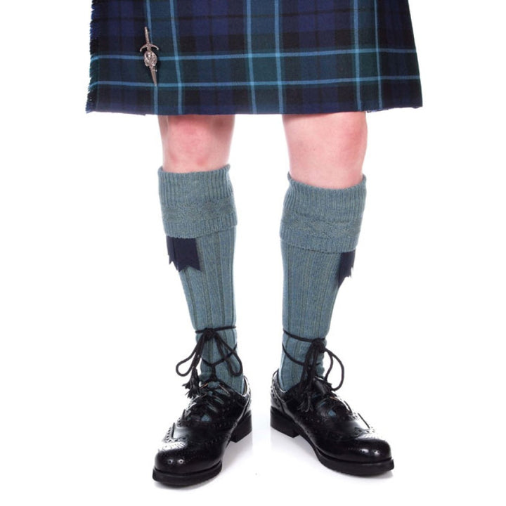 Kilt Socks - Lovat Blue