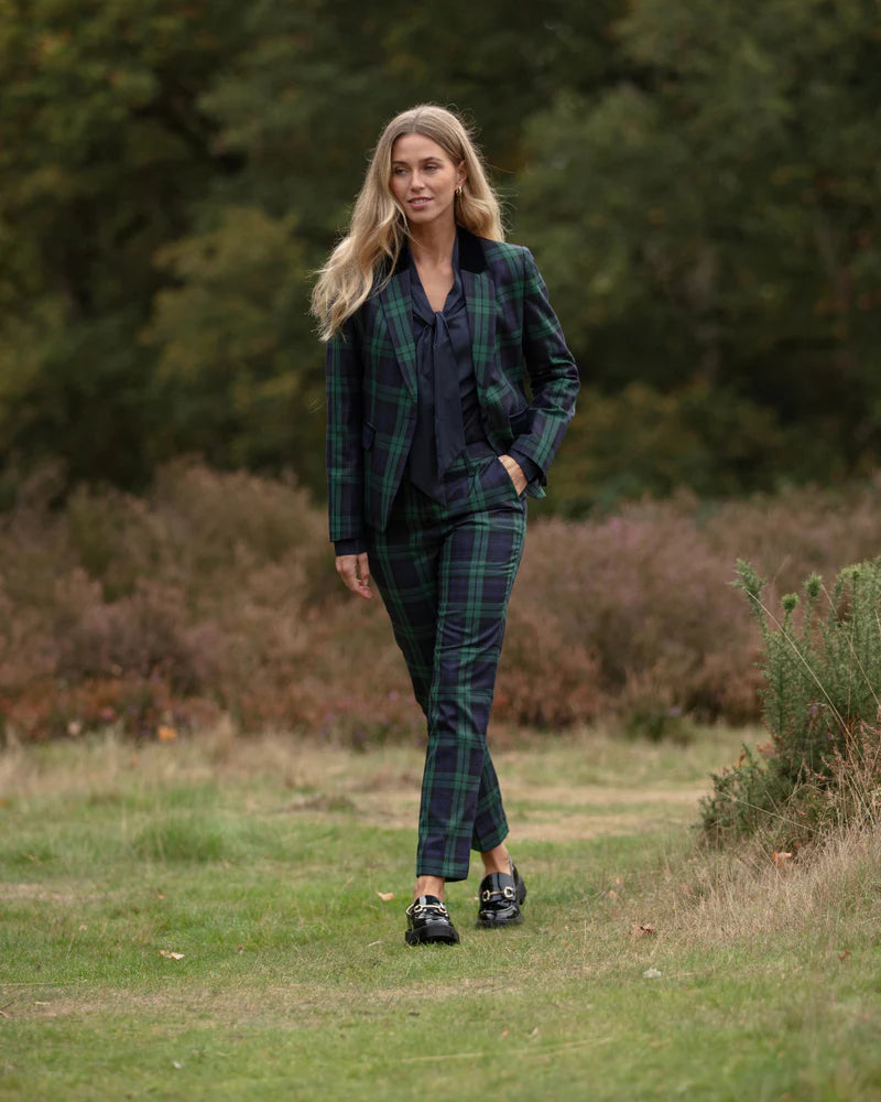 Ladies Tartan Trousers