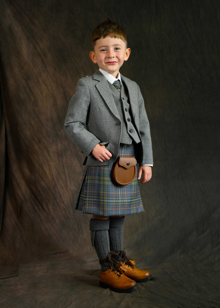 Boys Light Grey Crail Outfit
