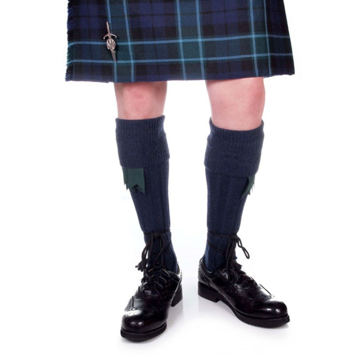 Kilt Socks - Navy Blue