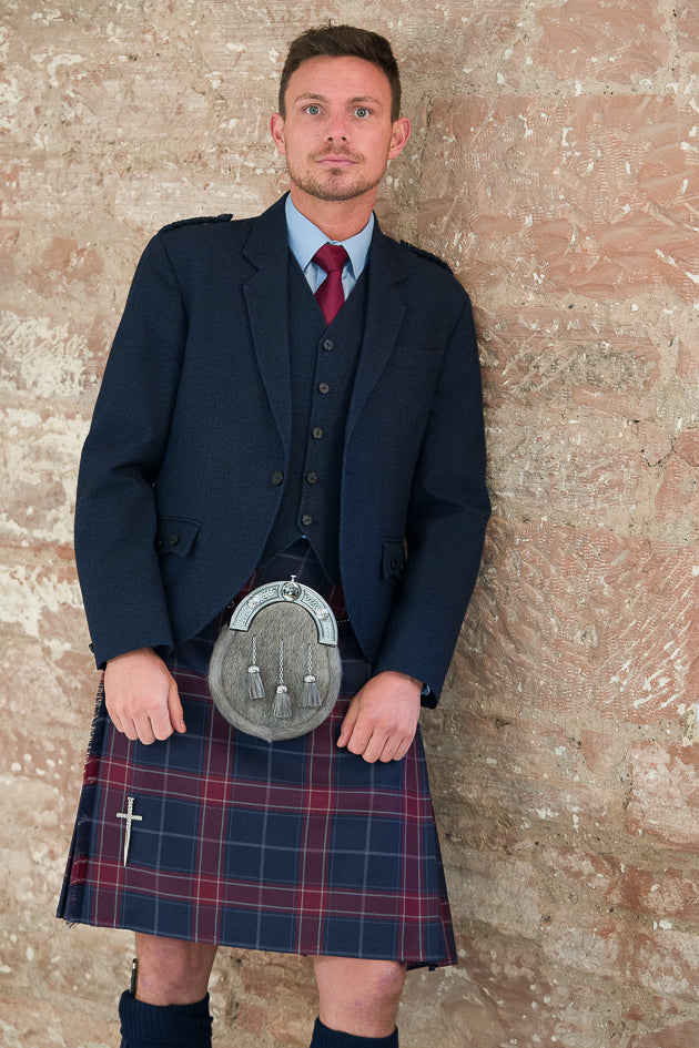 Modern Queen of the South tartan - men and boys kilts and mens trews to hire