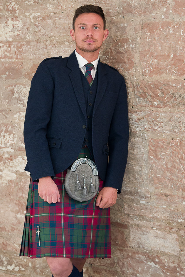 Muted Red Roxburgh tartan - mens kilts only