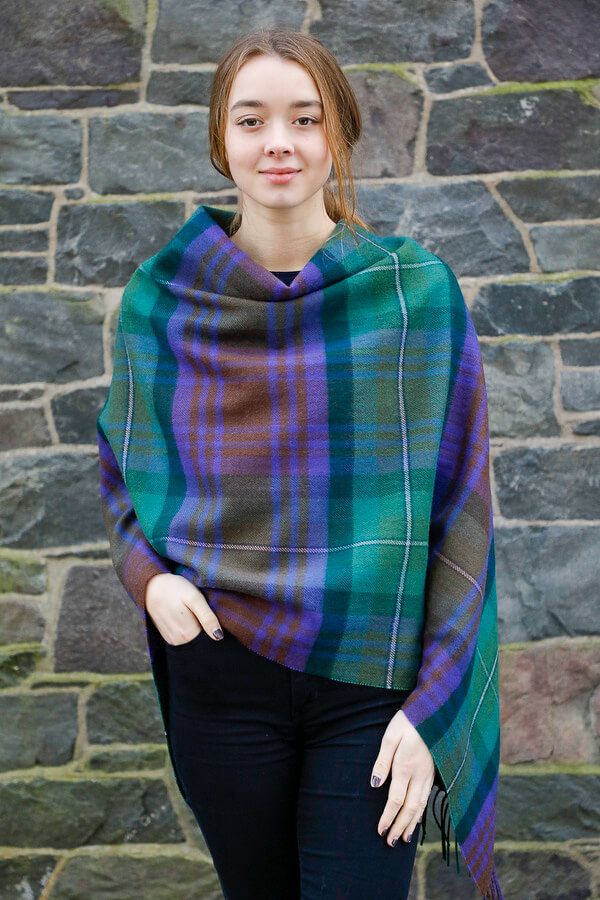 Georgia Isle of Skye Lambswool Poncho