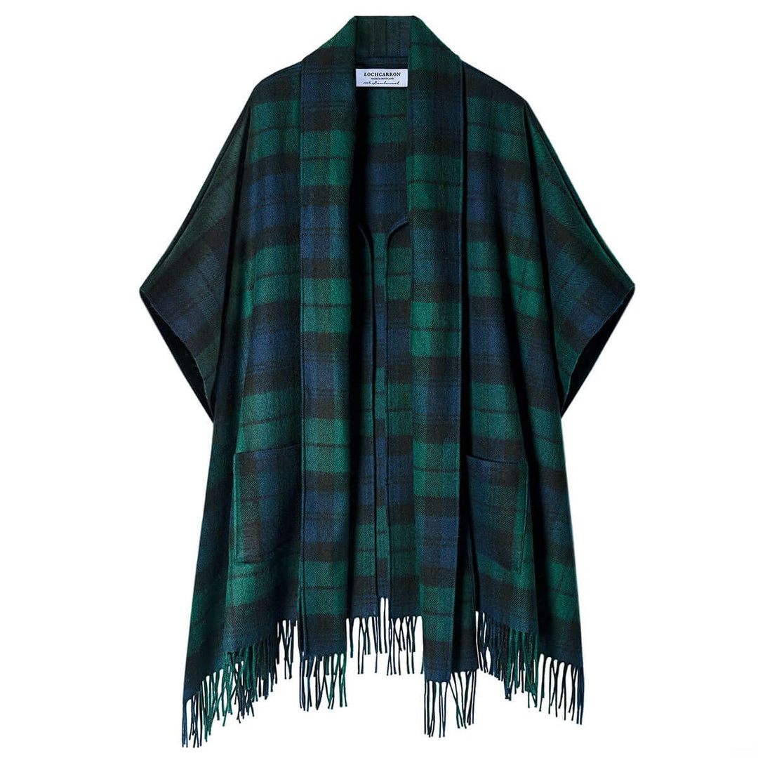 Robyn Black Watch Modern Tartan Lambswool Jacket