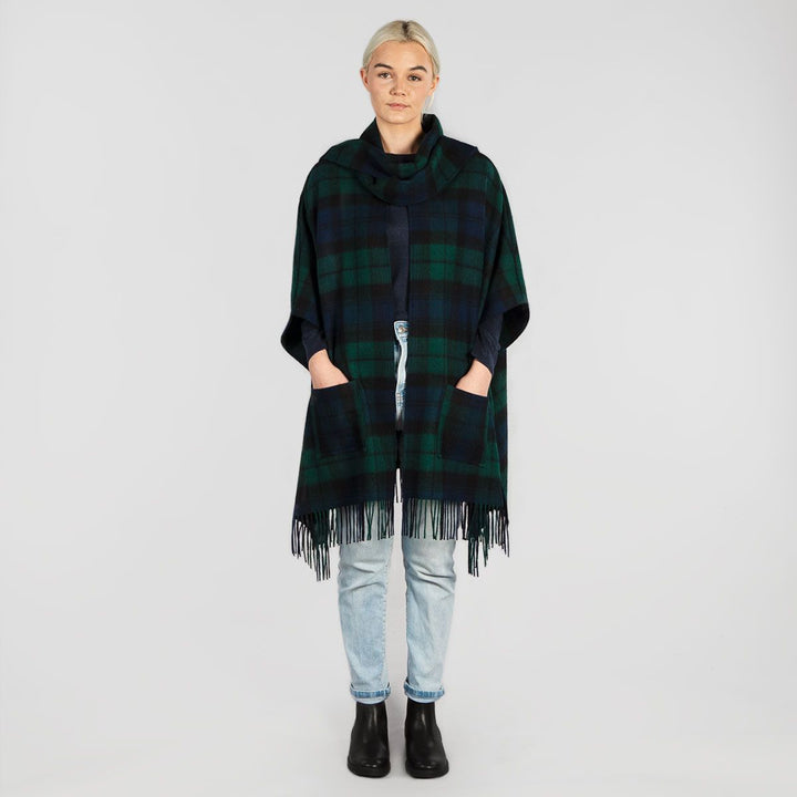 Robyn Black Watch Modern Tartan Lambswool Jacket