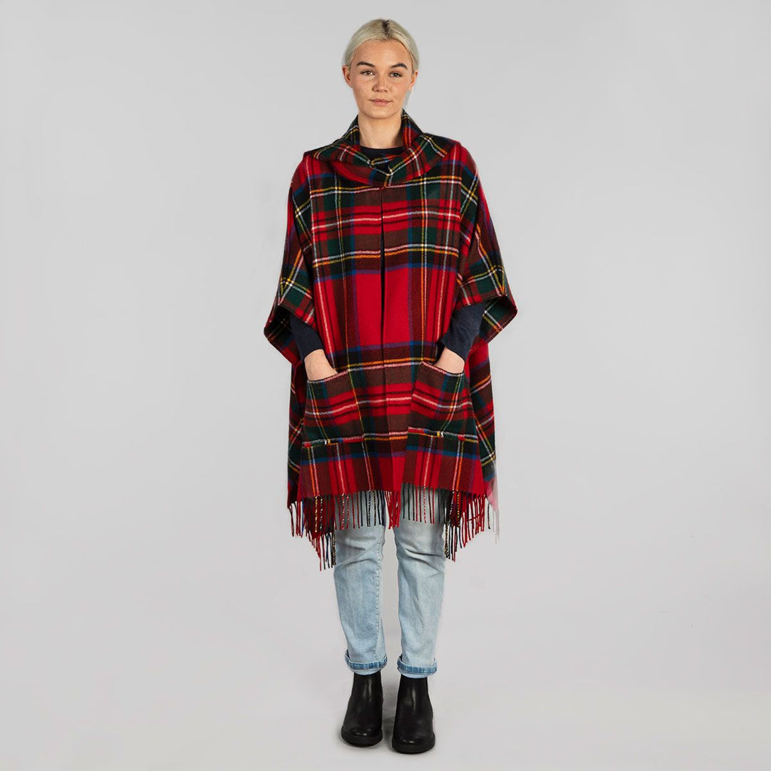 Robyn Stewart Royal Modern Tartan Lambswool Jacket