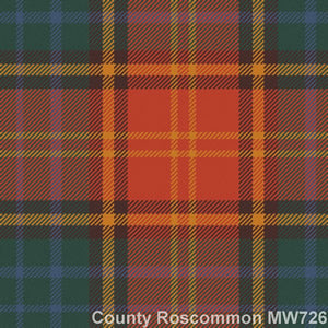 Irish County Tartan Ties