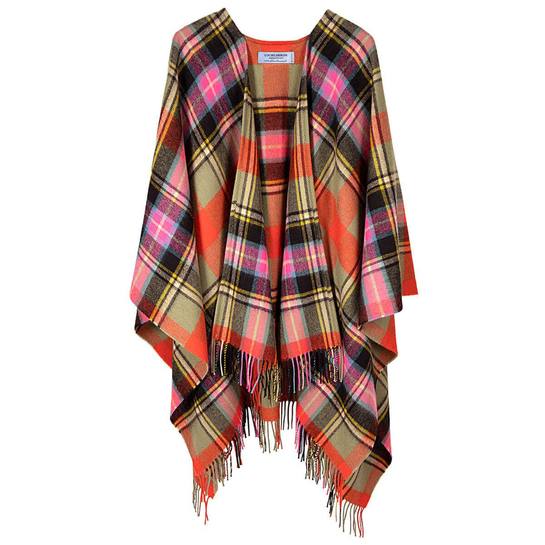 Alice Bruce of Kinnaird Ancient Tartan Lambswool Serape