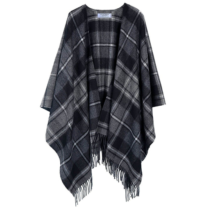 Alice MacRae Hunting Grey Lambswool Serape