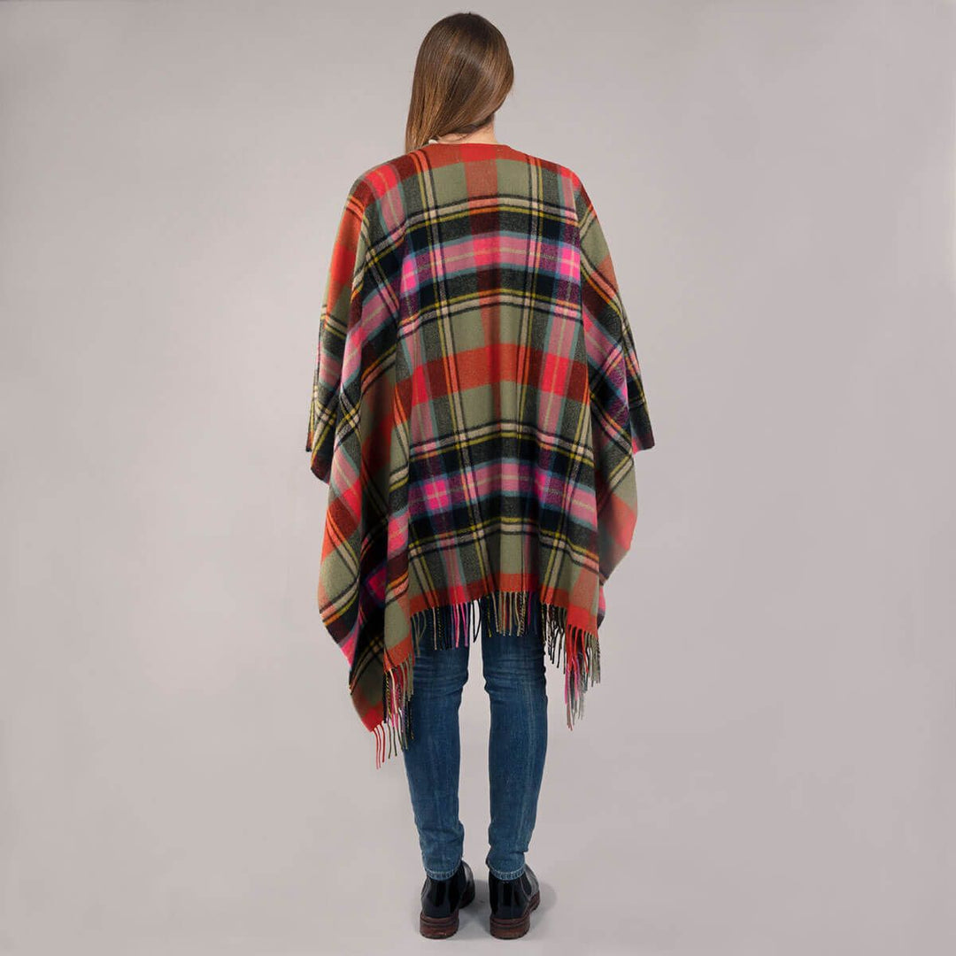 Alice Bruce of Kinnaird Ancient Tartan Lambswool Serape