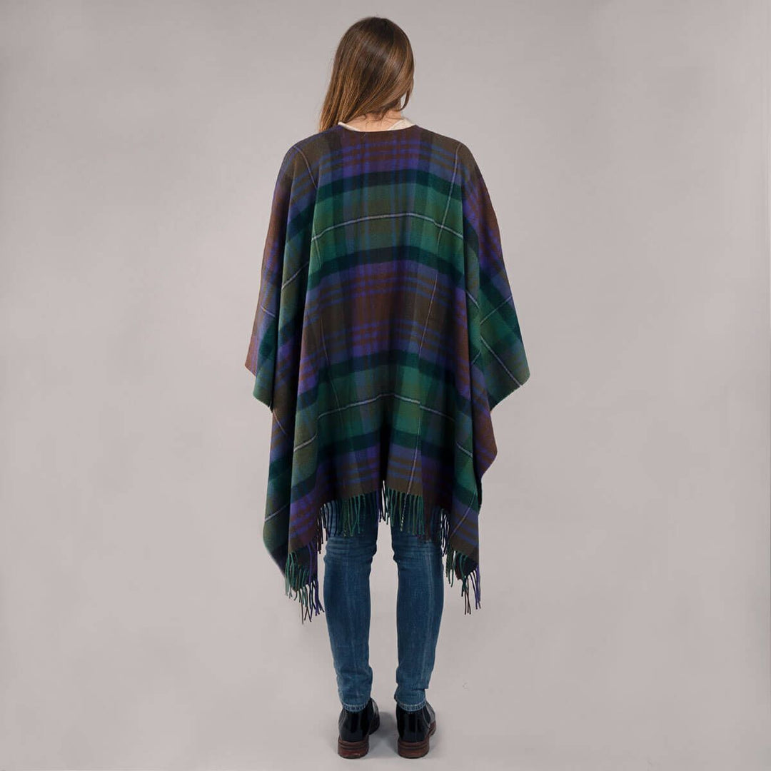 Alice Isle of Skye Tartan Lambswool Serape